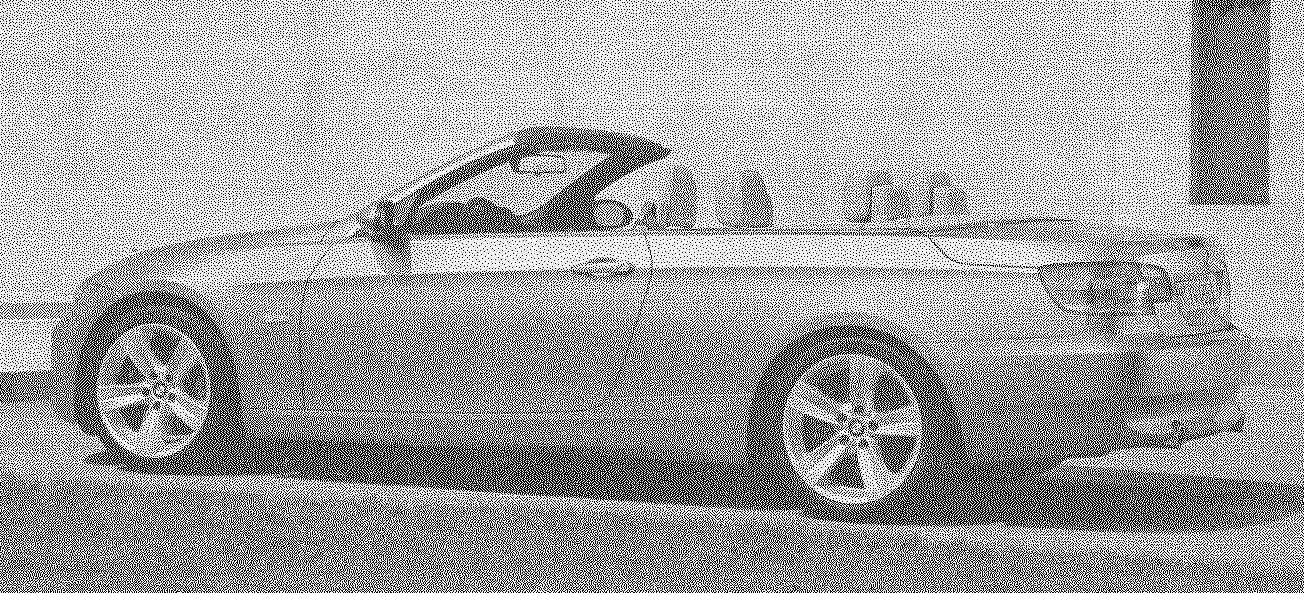 Convertible roof coupe-convertible is fully retracted in the trunk