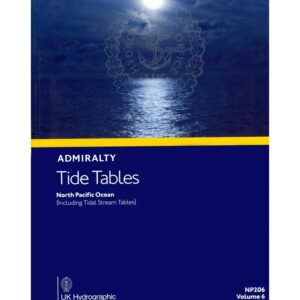 NP206 Admiralty Tide Tables (ATT) Volume 6 North Pacific Ocean (Including Tidal Stream Tables), 2024 Edition