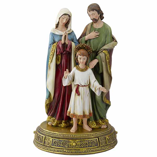 Holy Family Joseph's Studio Heavenly Protectors With Base