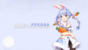 usada pekora (hololive) live wallpaper