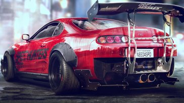 toyota supra red (nfs) live wallpaper