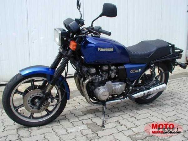 1986 Kawasaki Z550 GT