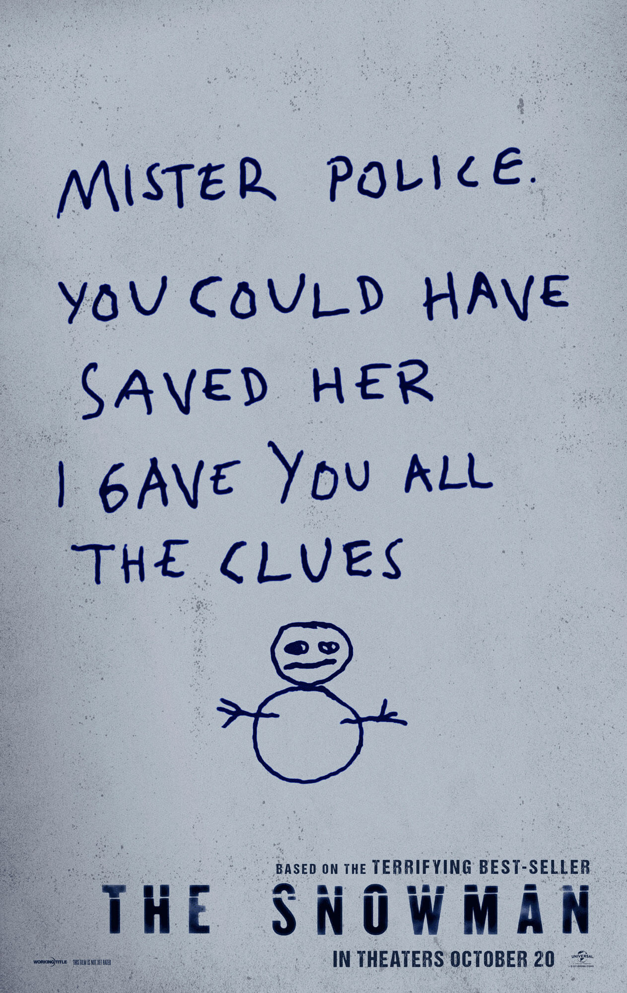 The Snowman Poster. In Theaters Now