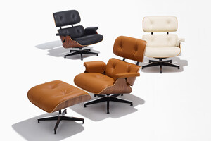Herman Miller introduces bamboo-based upholstery to its iconic Eames Lounge Chair and Ottoman