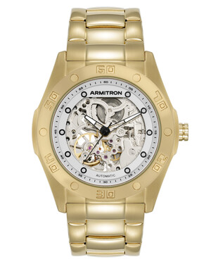 Armitron Launches Gold Skeleton Watch, The Latest Addition to Their Best-Selling Automatic Timepiece Collection