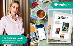Trainline and Emma Roberts Inspire Wanderlust and Literary Adventure Abroad with The Reading Route Summer Book Club