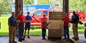 Anheuser-Busch Delivers Nearly 120,000 Cans of Emergency Drinking Water to 51 Texas Volunteer Fire Departments