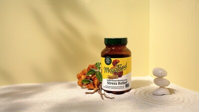 Superfood Mushroom Stress Relief (PRNewsfoto/MegaFood)