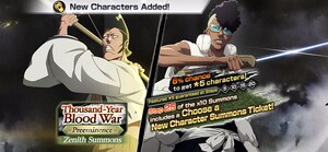 "Bleach: Brave Souls" 95 Million Downloads Celebration Campaign Begins Alongside the Thousand-Year Blood War Zenith Summons: Preeminence