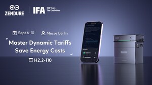 Zendure rivoluziona il risparmio energetico grazie alla partnership con Rabot Charge: sbloccati i massimi vantaggi in termini di 'time of use' all'IFA 2024