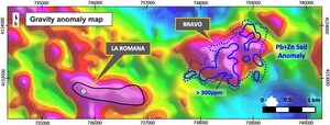 PAN GLOBAL DUPLICA EL TAMAÑO DE LA ANOMALIA  GEOQUIMICA DE SUELOS EN EL OBJETIVO BRAVO, PROYECTO ESCACENA