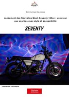 Nouvelles Mash Seventy 125cc : un retour aux sources avec style et accessibilité