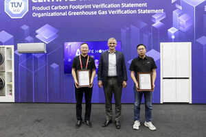 CHiQ Awarded TÜV Carbon Verification Statement for Its Products, Showcasing New Trends in Eco-Friendly Living