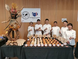 Chinese Team Secures "Best Showpiece Award" at the 52nd UIBC International Competition for Young Bakers with Angel Yeast's Support