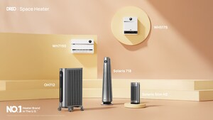 DREO, the No.1 Heater Brand, Unveils New Heaters with Groundbreaking Hyperamics™ 2s Instant Heating and Shield360˚8-layer Protection Technology