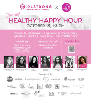 GIRLSTRONG® Gives Back to Women-Centered Organizations; Sponsors "Healthy Happy Hour" in Atlanta, Benefitting Girls on the Run Georgia