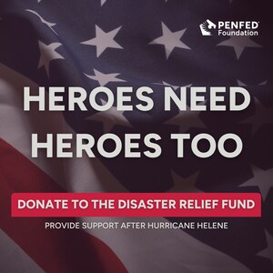 PenFed Foundation Provides Over 100 Emergency Disaster Relief Grants to Veterans and Military Families Impacted by Hurricane Helene