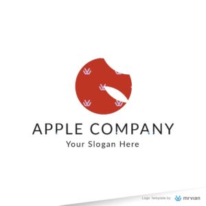 red apple logo