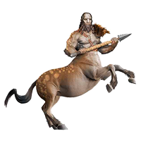 Centaur coloring pages