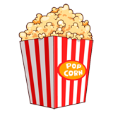 Popcorn coloring pages