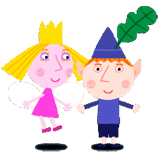 Ben and Holly coloring pages