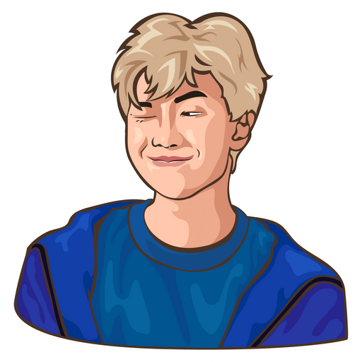 BTS RM Sticker