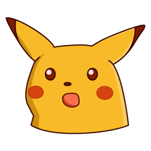 Surprised Pikachu