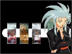 twarze, Tenchi Muyo, kobieta