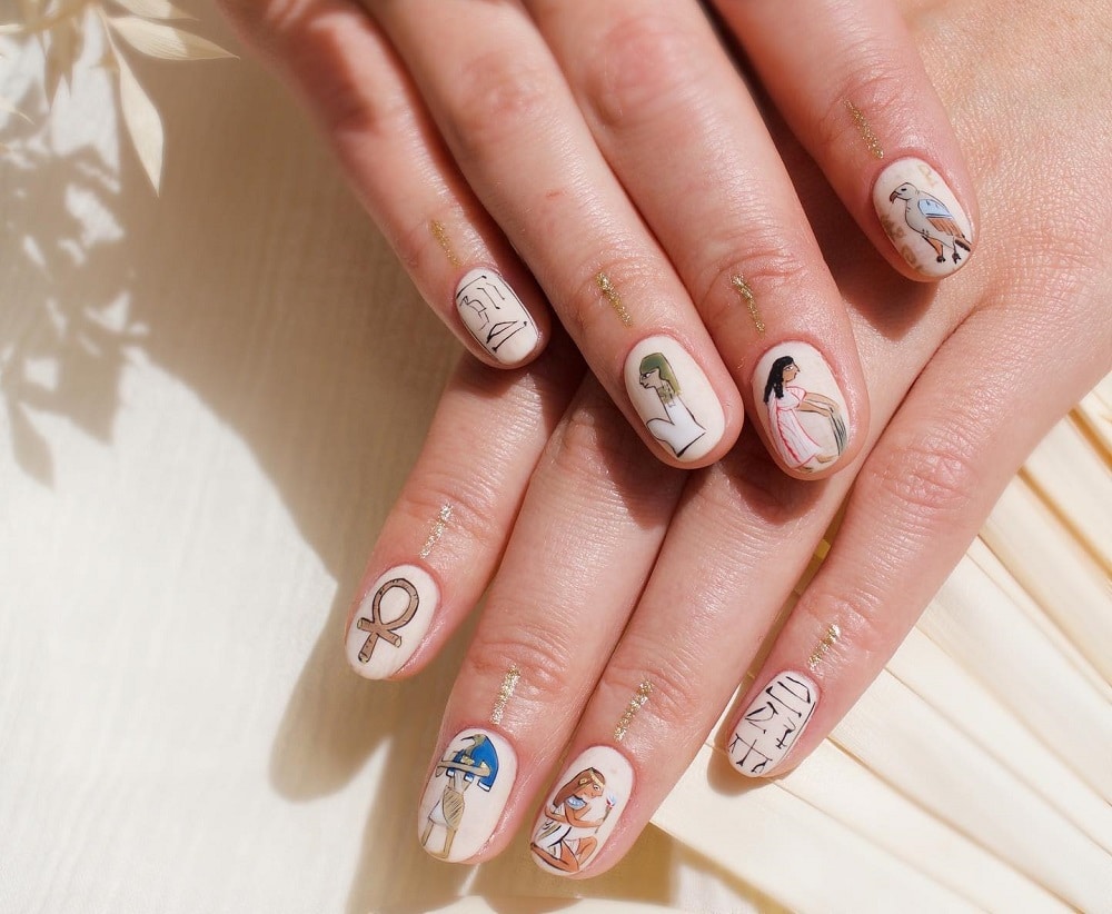 egyptian nails