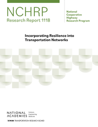 Cover Image: Incorporating Resilience into Transportation Networks