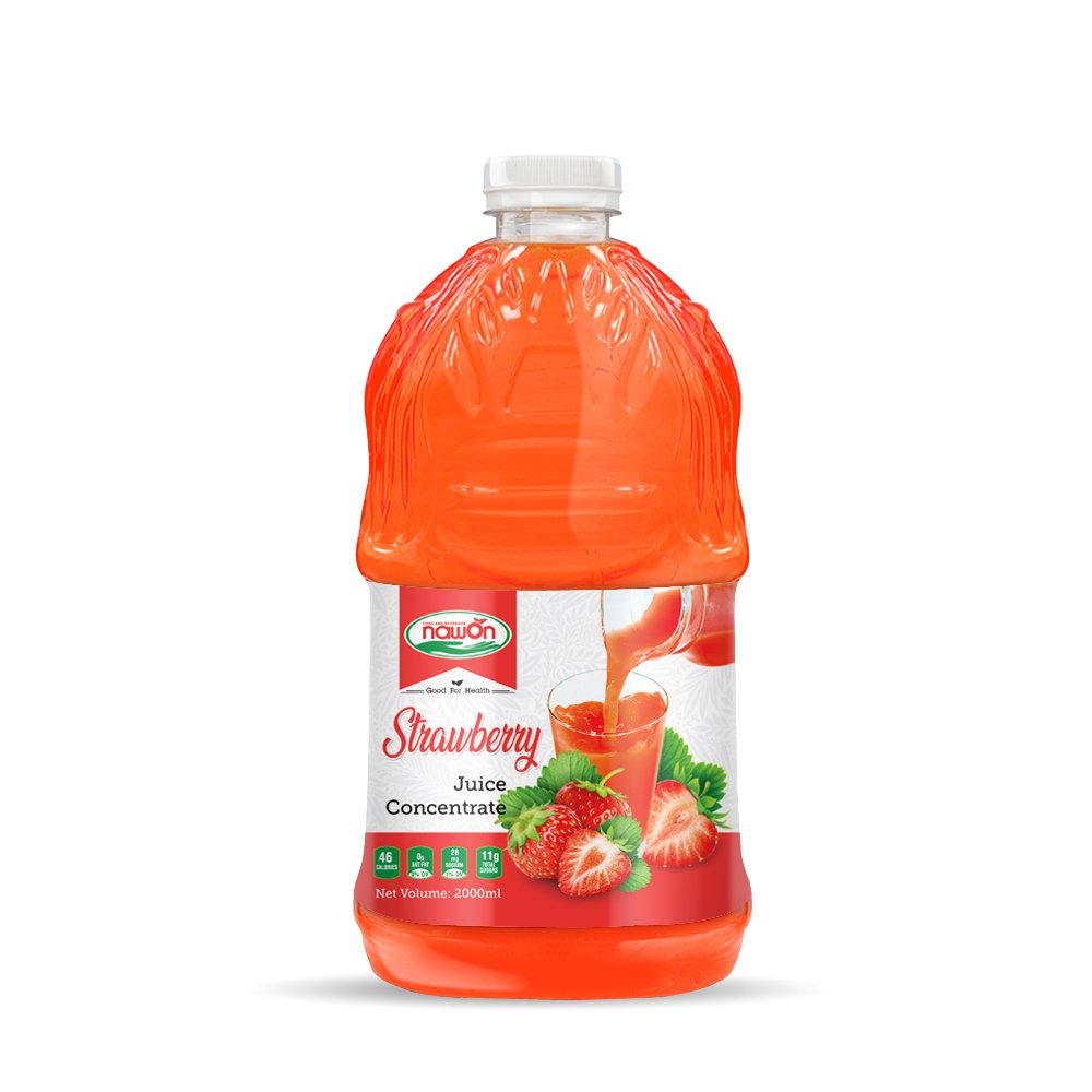 2000Ml Strawberry Fruit Juice Drink