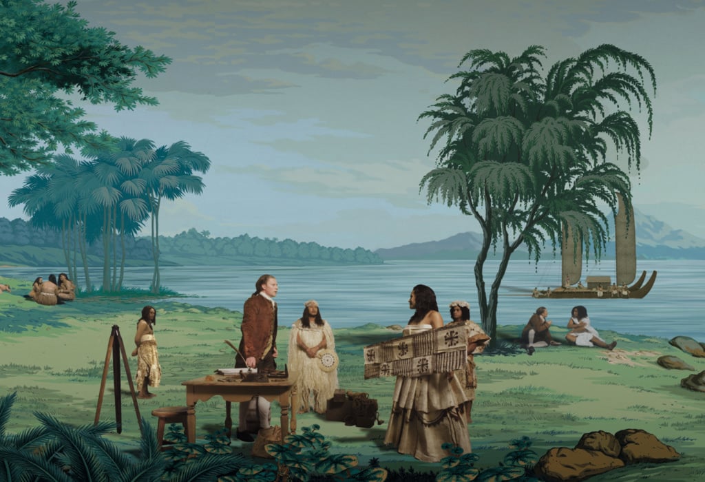 Lisa Reihana, <em>In Pursuit of Venus [Infected]</em>, 2015–17 (detail/video still). Courtesy of Auckland Art Gallery/Toi o Tāmaki, New Zealand/Aotearoa. 