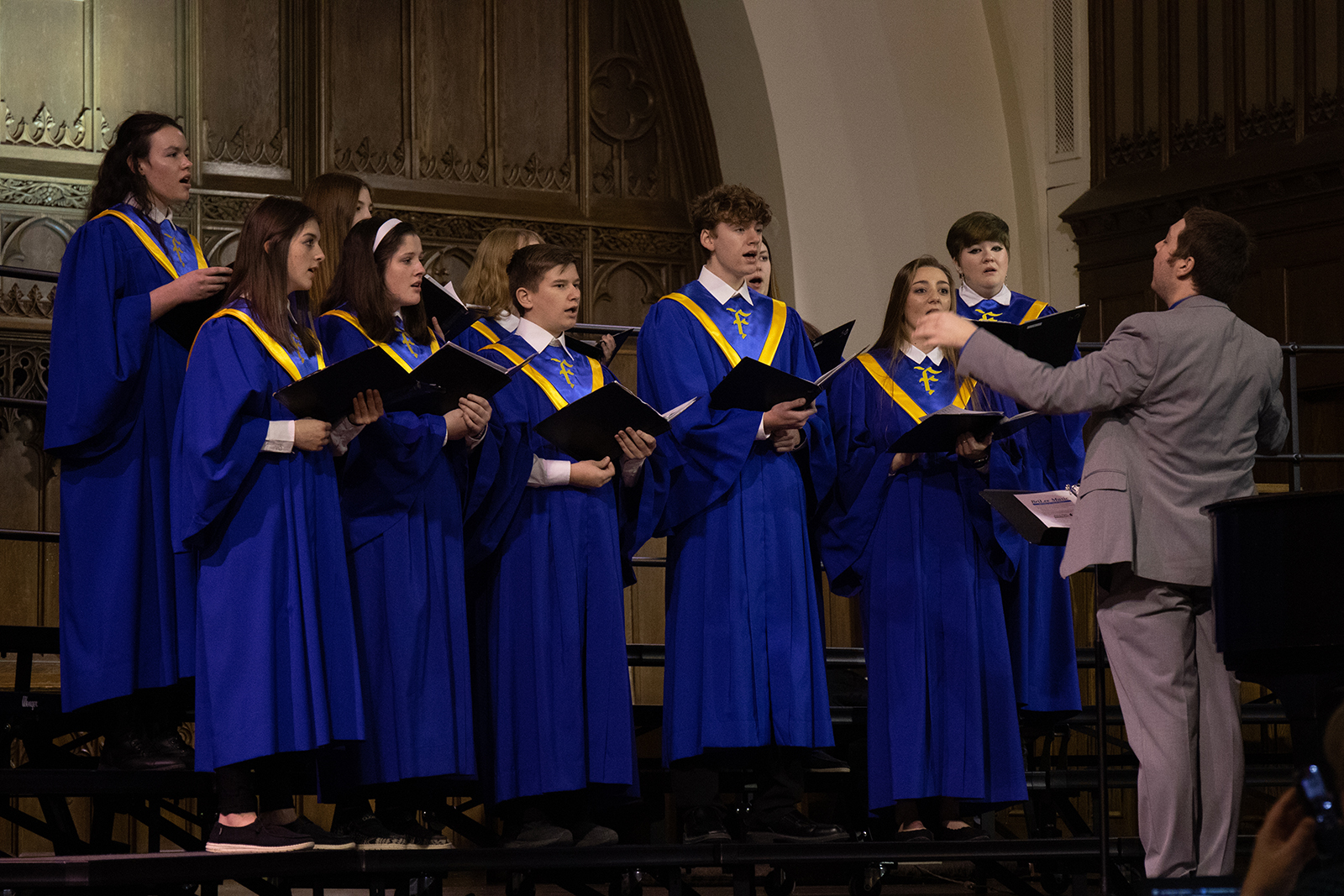 Fatima SAB choir at Music Fest