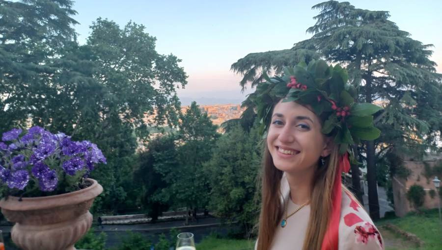 A Passion for Rome: Art History M.A. Alumna Lindsay Maldari