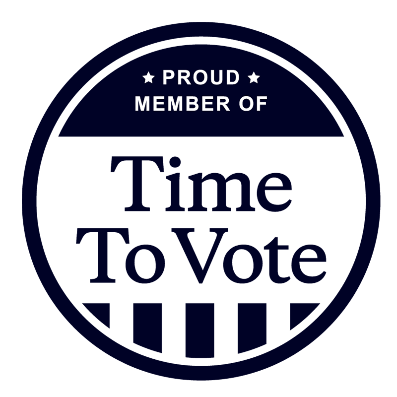 Time to Vote Badge
