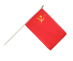 Drapeau sur hampe URSS 30 x 45 cm