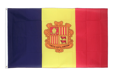 Andorra Flagge 90 x 150 cm