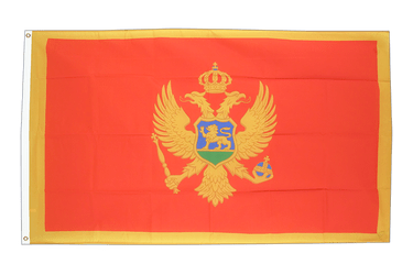 Montenegro Flagge 90 x 150 cm