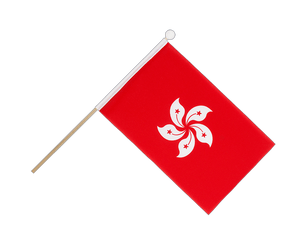 Hong Kong Hand Waving Flag 6x9"