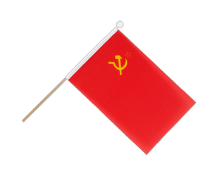 Drapeau sur hampe URSS 15 x 22 cm