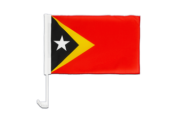 East Timor Car Flag 12x16"