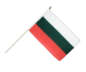 Bulgarien Stockflagge 30 x 45 cm