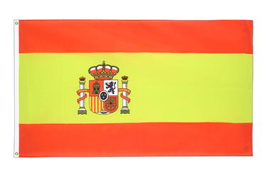 Spanien mit Wappen Flagge 90 x 150 cm