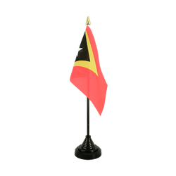 East Timor Table Flag 4x6"