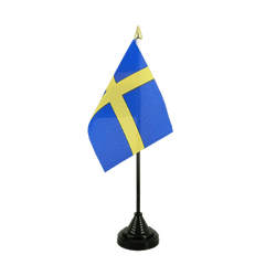 Tischflagge Schweden