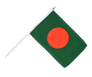 Bangladesch Stockflagge 30 x 45 cm