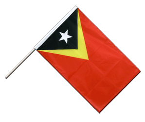 East Timor Hand Waving Flag PRO 2x3 ft