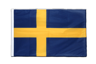 Schweden Hohlsaum Flagge PRO 60 x 90 cm