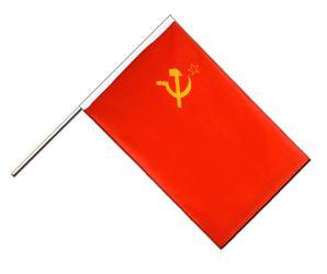 Drapeau sur hampe ECO URSS 60 x 90 cm