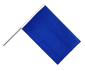 Blaue Stockflagge ECO 60 x 90 cm